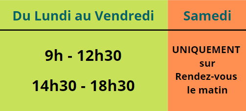 nouveaux horaires