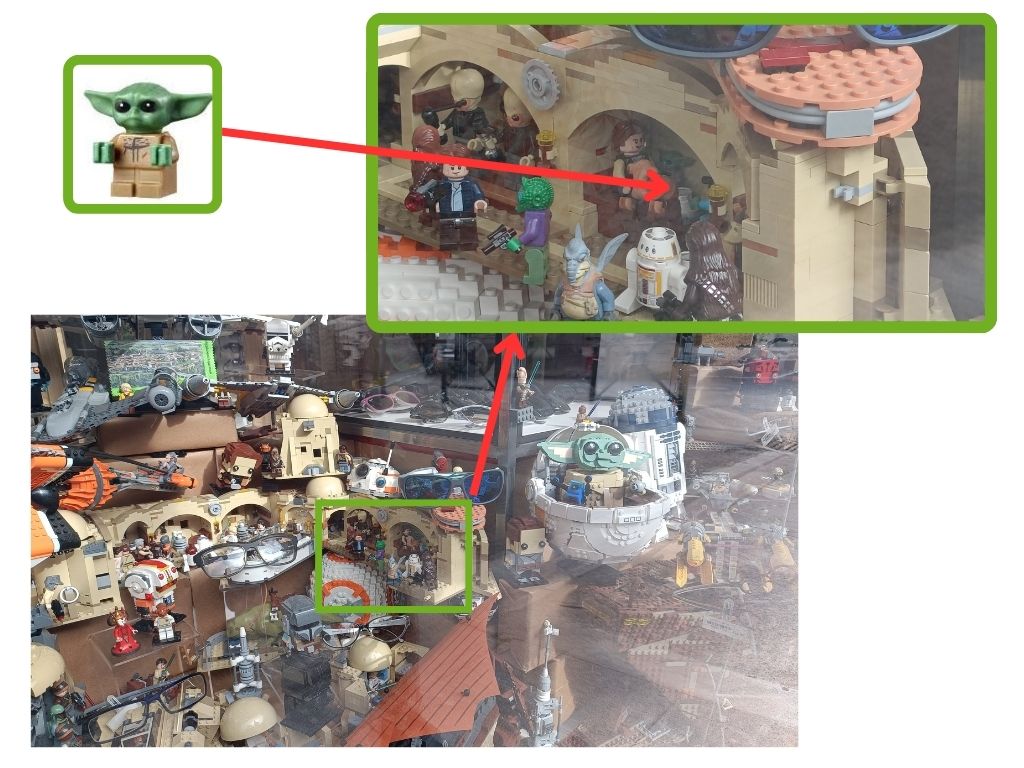 vitrine gauche reponse star wars