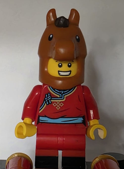 vitrine chinoise 2026 - homme cheval